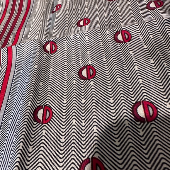 Christian Dior Vintage Silk Scarf - Picture 2 of 5